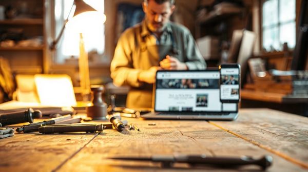 Créer un site internet pour artisan : booster sa présence en ligne et valoriser son savoir-faire