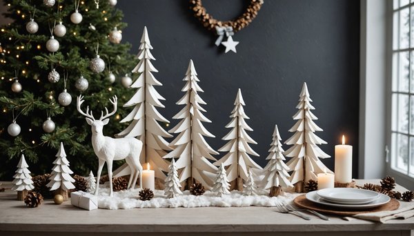 Comment réaliser une décoration de Noël au style scandinave ?