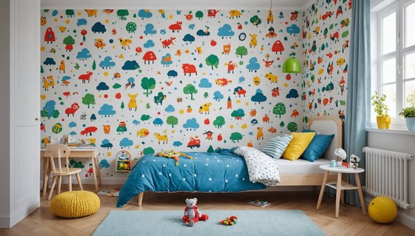 Papier peint enfant : idées tendance pour personnaliser sa chambre